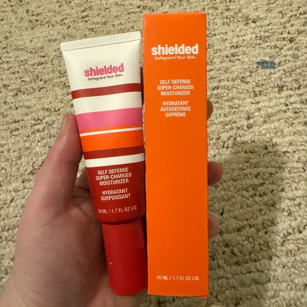 Shielded Self Defense Super-Charged Moisturizer - Red and Orange
